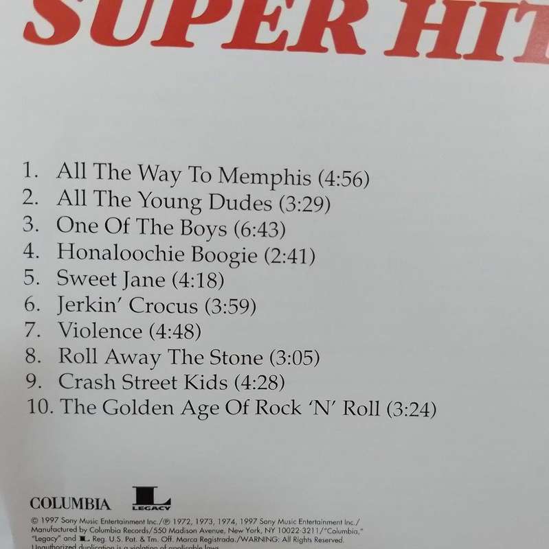 CD - Mott The Hoople - Super Hits - CK 65273