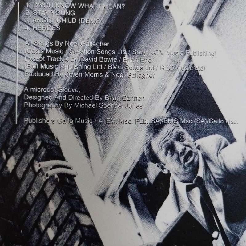 CD - Oasis - D'You Know What I Mean?(single) CDSIN 195 I