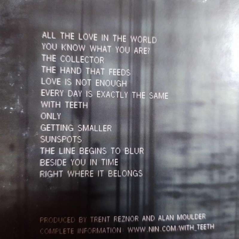CD - Nine Inch Nails - With Teeth (Digipak)