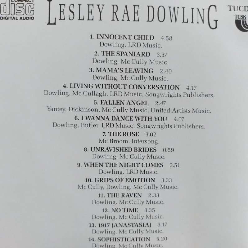 CD - Lesley Rae Dowling - The Best Of Lesley Rae Dowling