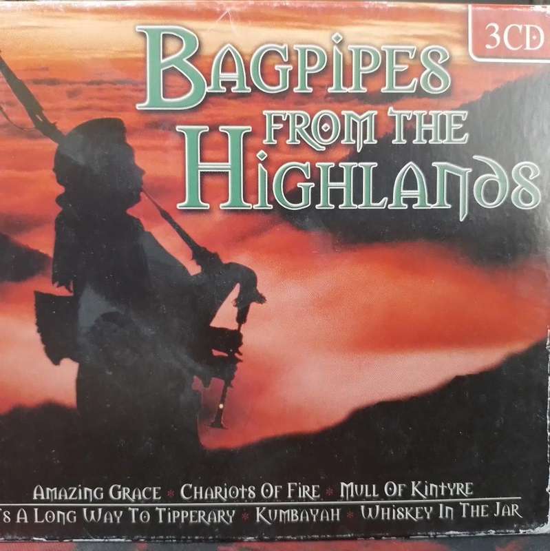 CD - Bagpipes From The Highlands (3cd's)