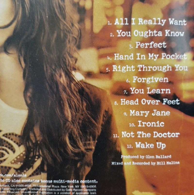 CD - Alanis Morissette - Jagged Little Pill Acoustic - WBCD2095