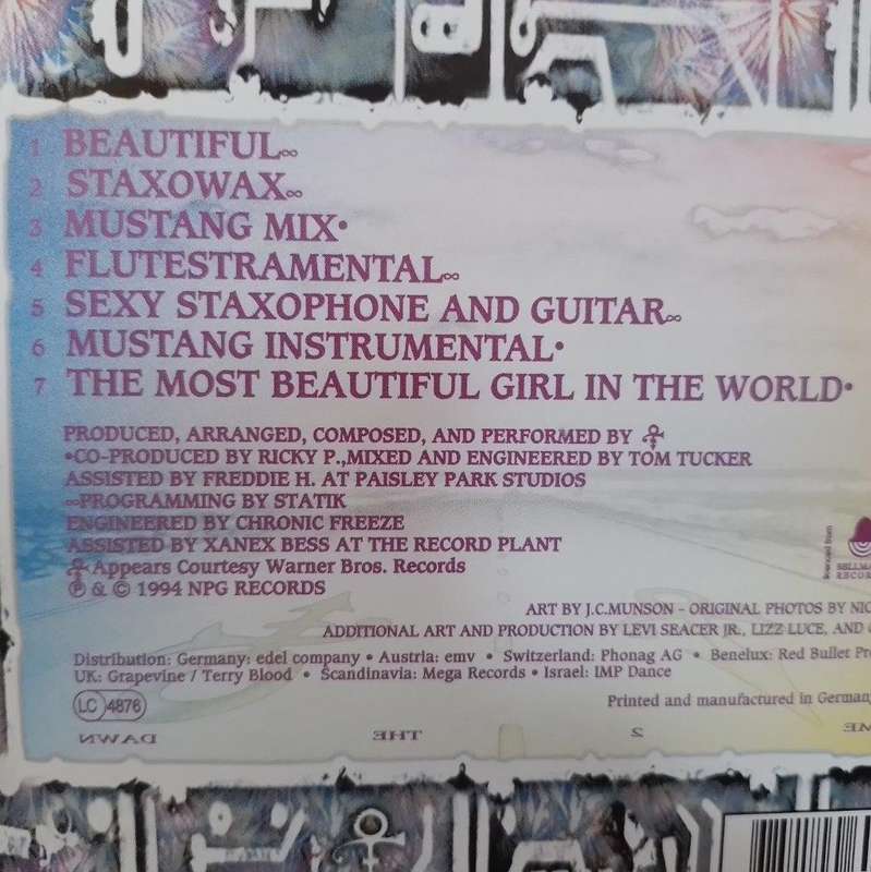 CD - The Artist (Formerly Known As Prince)  The Beautiful Experience