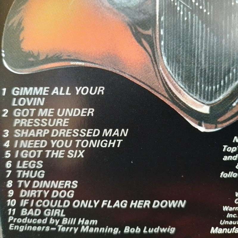 CD - ZZ Top - Eliminator