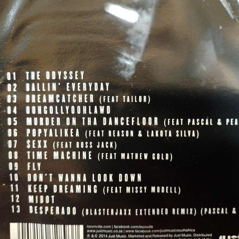 CD - Locnville - The Odyssey -CDJUST676
