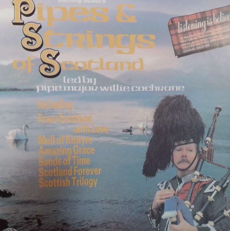 CD - Tommy Scott's - The Pipes And Strings of Scotland