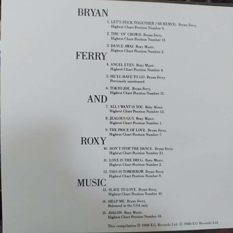 CD - Bryan Ferry - The Ultimate Collection