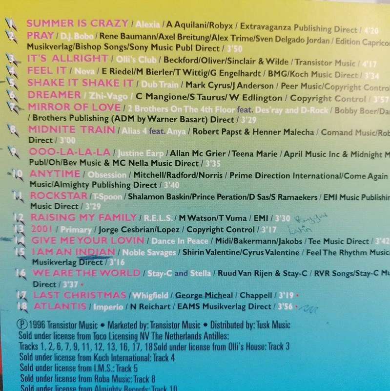 CD - We Want More! Volume 16 - CCBK (FC) 7400