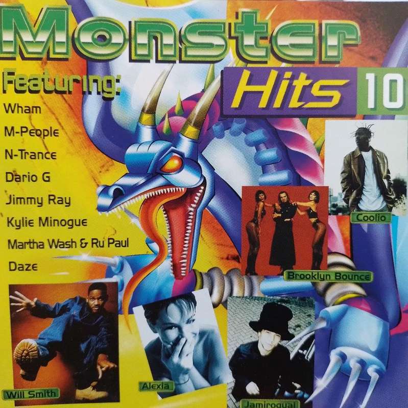 CD - Monster Hits 10 - Various Artists - CDSM 033