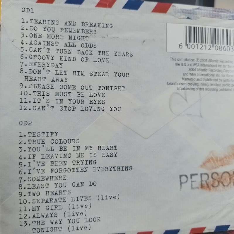 CD - Phil Collins - Love Songs (A Compilation... Old And New)(2cd) CDESP 188