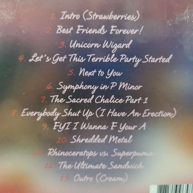 CD - Ninja Sex Party  Strawberries And Cream - (New Sealed) (Digipak)