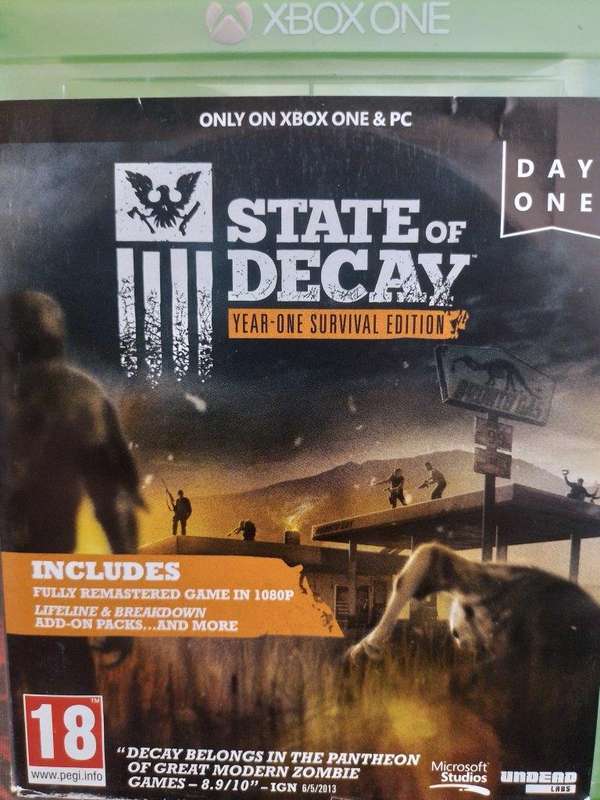 Xbox ONE - State of Decay Year One Survival Edition