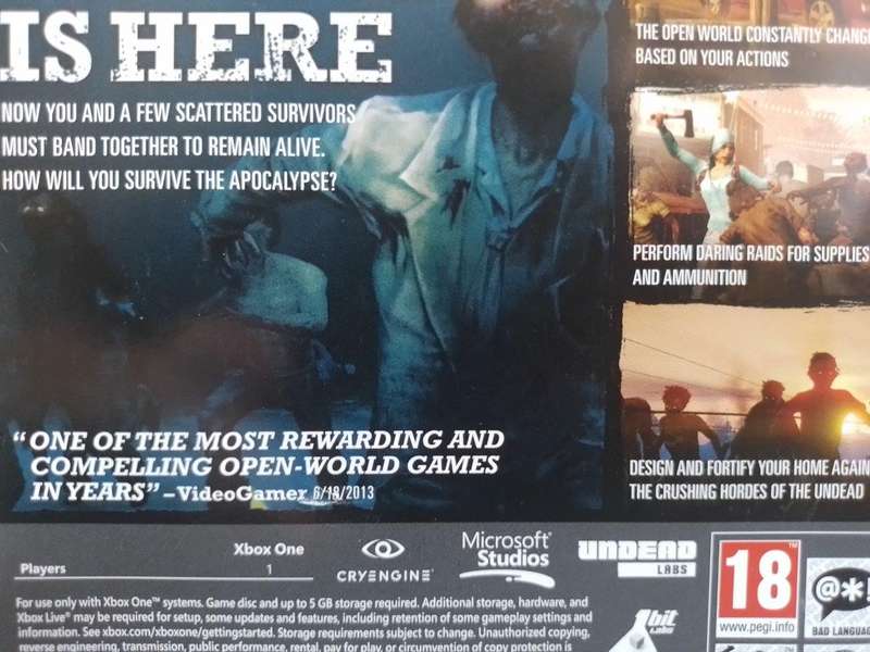 Xbox ONE - State of Decay Year One Survival Edition