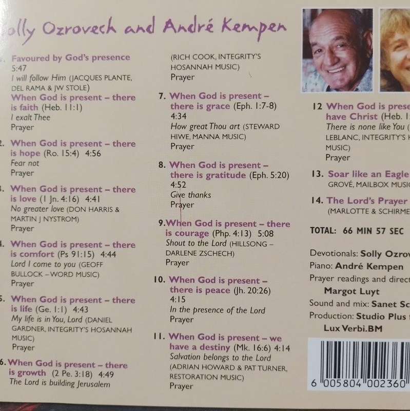 CD - Solly Ozrovesh & Andre Kemper - Favoured by God's presence