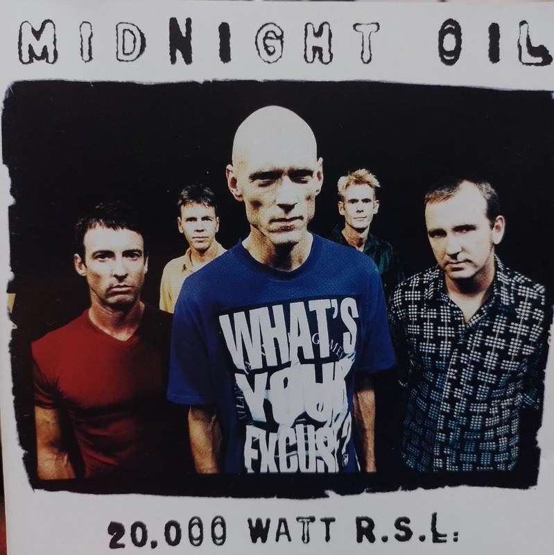 CD - Midnight Oil -  20,000 Watt R.S.L. - CDCOL 5480 K