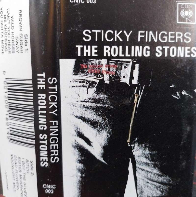 Cassette - The Rolling Stones Sticky Fingers