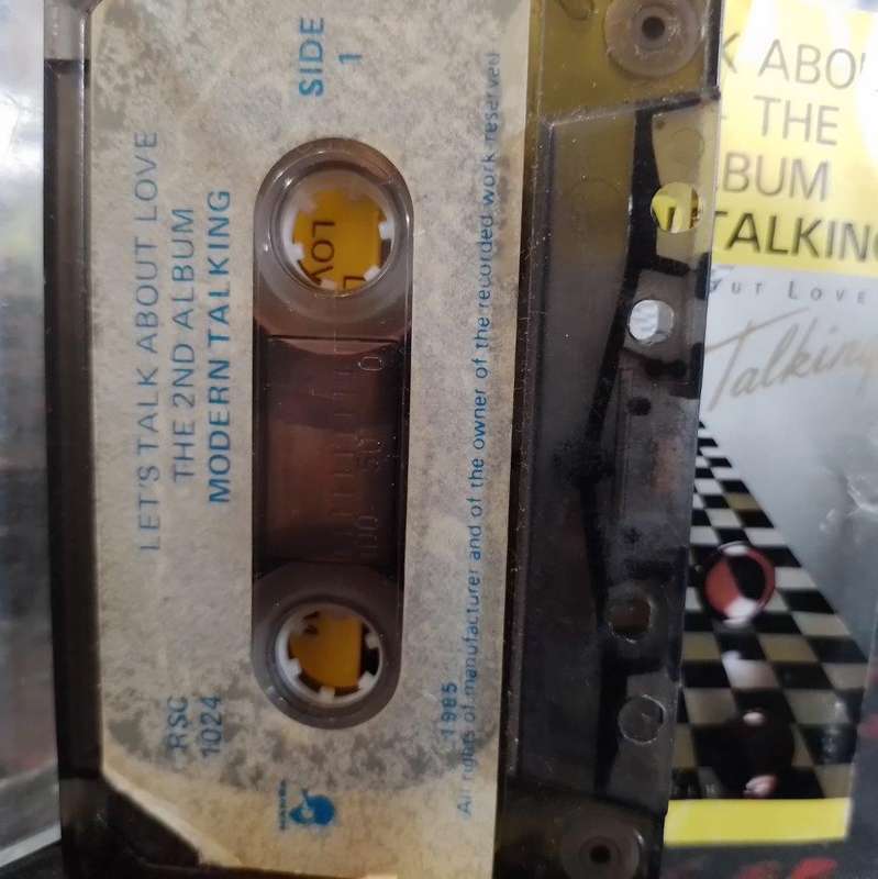Cassette - Modern Talking Lets Talk About Love The Second Album