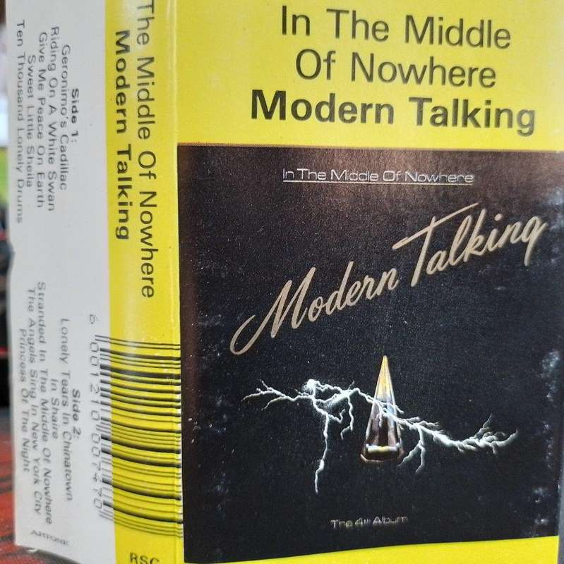 Cassette - Modern Talking In the Middle of Nowhere