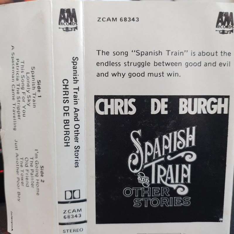 Cassette - Chris De Burgh Spanish Train and Other Stories