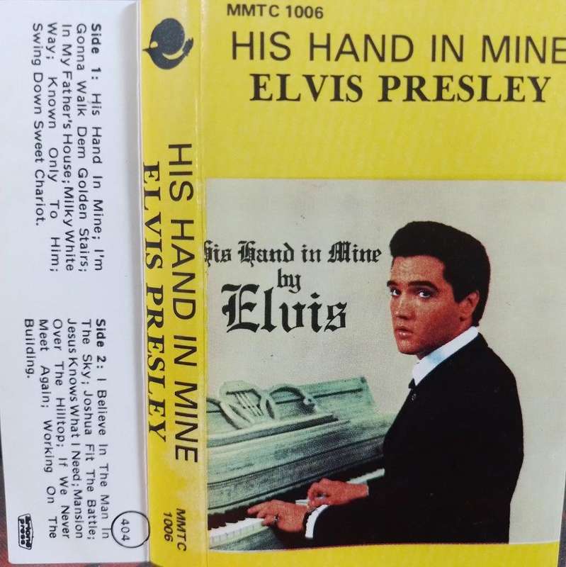 Cassette - Elvis Presley His Hand In Mine