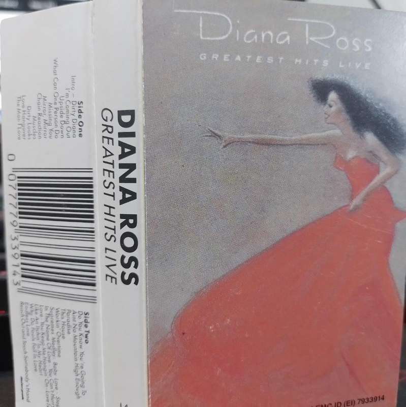 Cassette - Diana Ross Greatest Hits Live