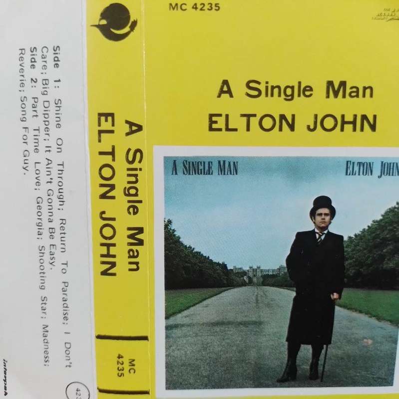 Cassette - Elton John A Single Man