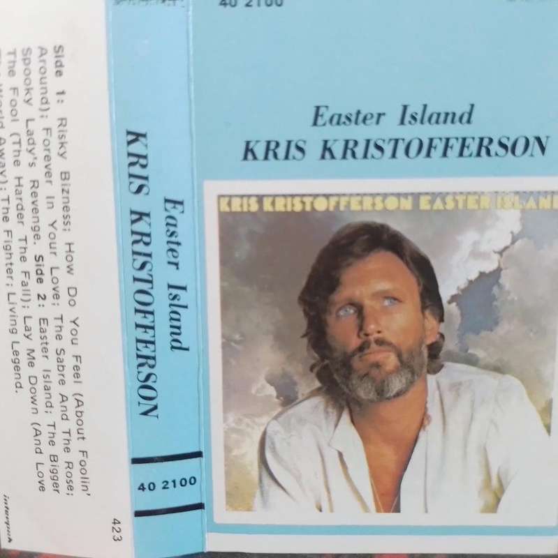 Cassette - Kris Kristofferson Easter Island