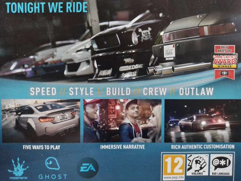 PS4 - Need for Speed