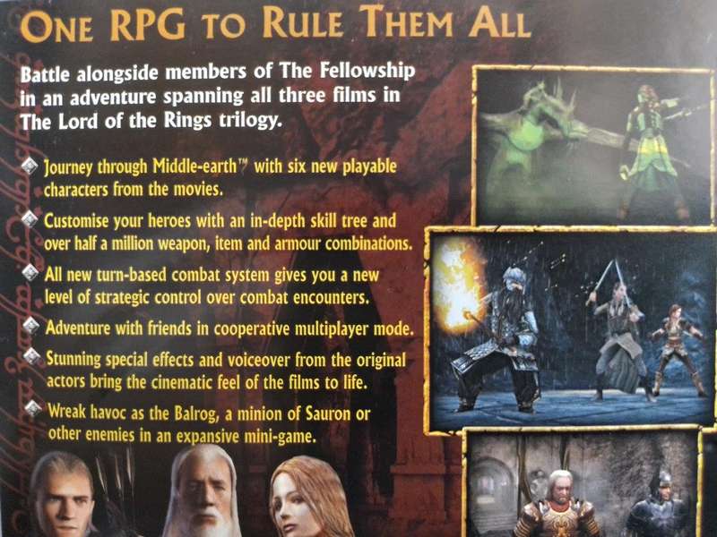PS2 - The Lord of The Rings The Third Age Platinum