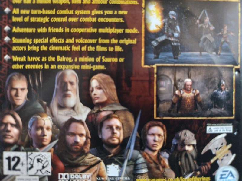 PS2 - The Lord of The Rings The Third Age Platinum