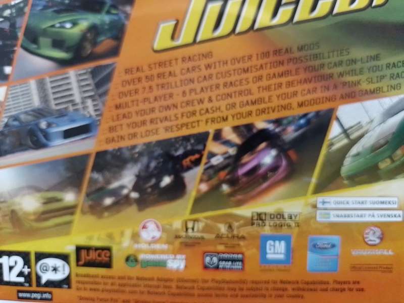 PS2 - Juiced