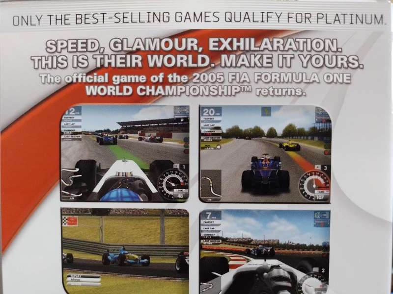 PS2 - Formula One 05 - Platinum