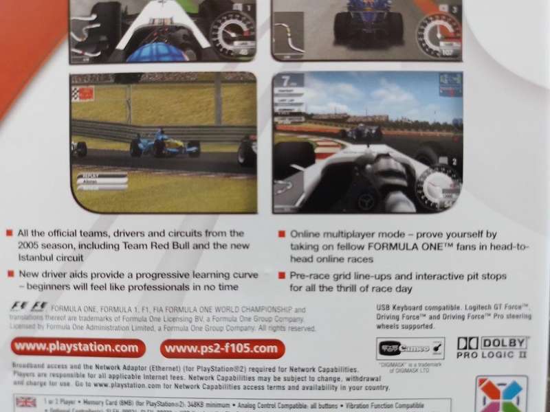 PS2 - Formula One 05 - Platinum