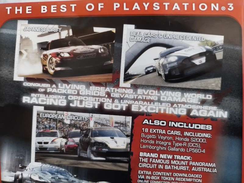 PS3 - Race Drive Grid Reloaded - Essentials