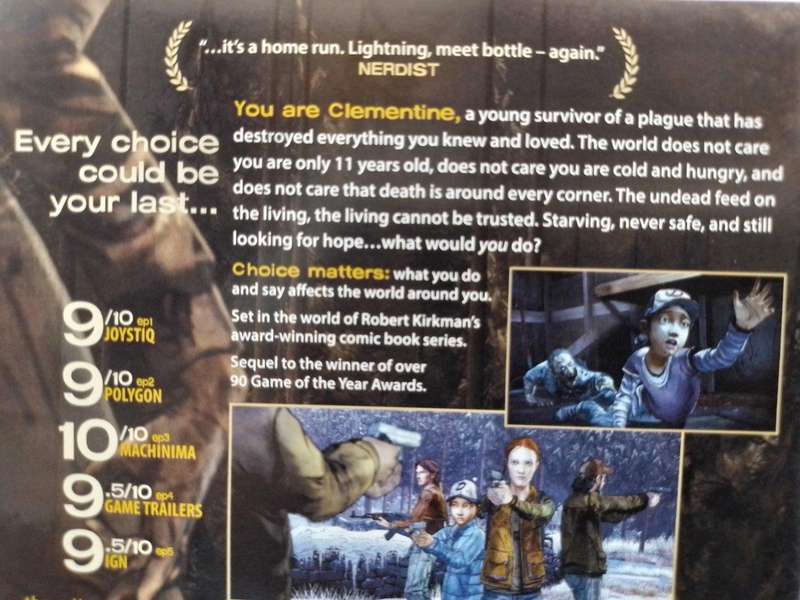 PS3 - The Walking Dead Season Two