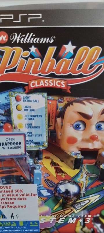 PSP - Williams Pinball Classics
