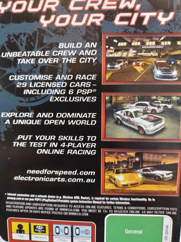 PSP - Need For Speed Carbon - Own The City