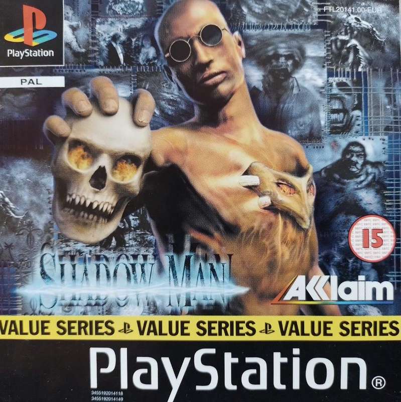 PS1 - Shadowman (Pal black disc)