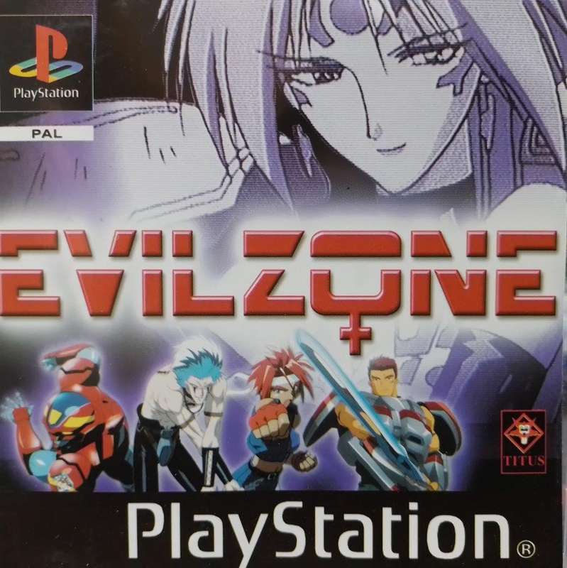 PS1 - Evil Zone (Pal black disc)