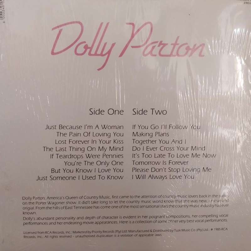 LP - Dolly Parton Dolly