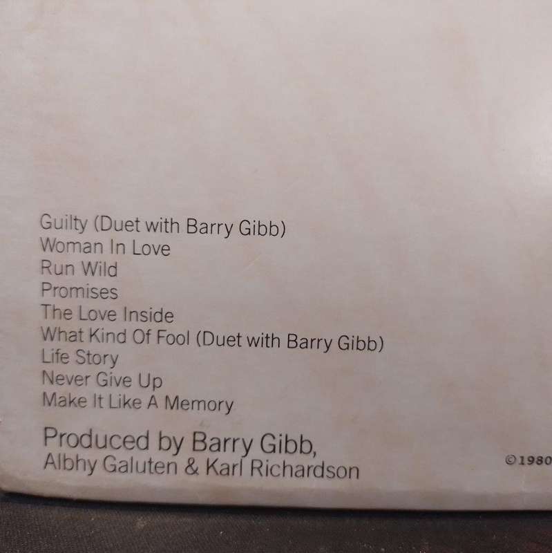 LP - Barbra Streisand Guilty