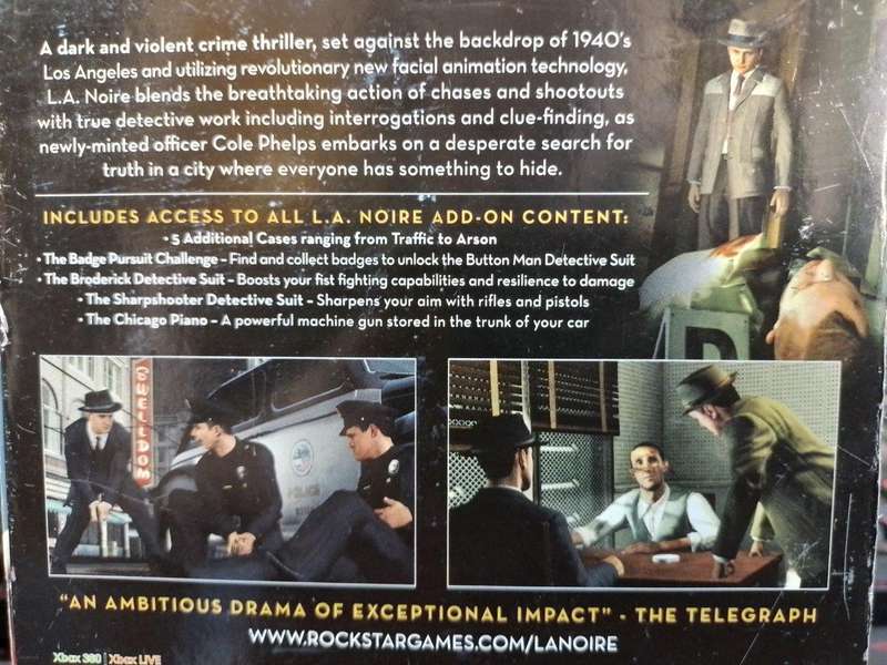Xbox 360 - L.A. Noire The Complet Edition (Boxed)