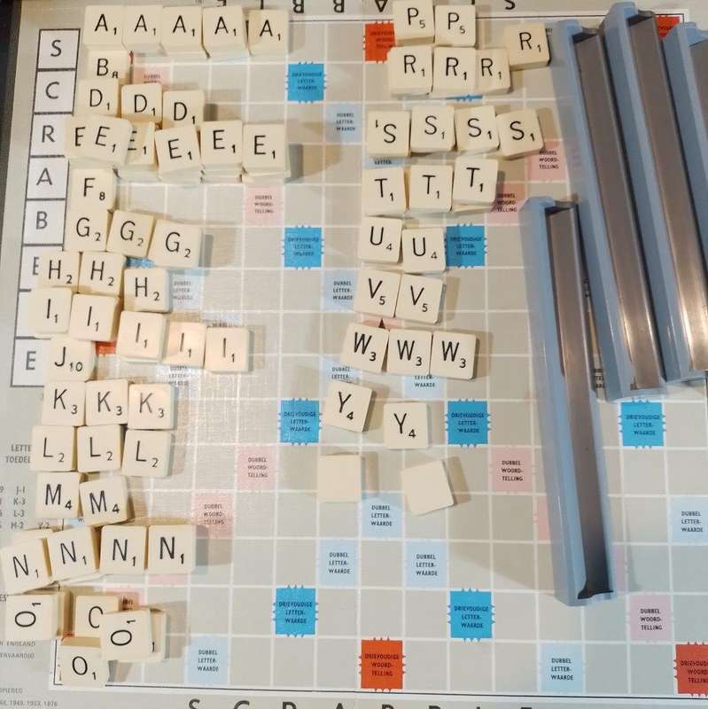 Vintage Scrabble Afrikaanse Uitgawe Spear`s Games