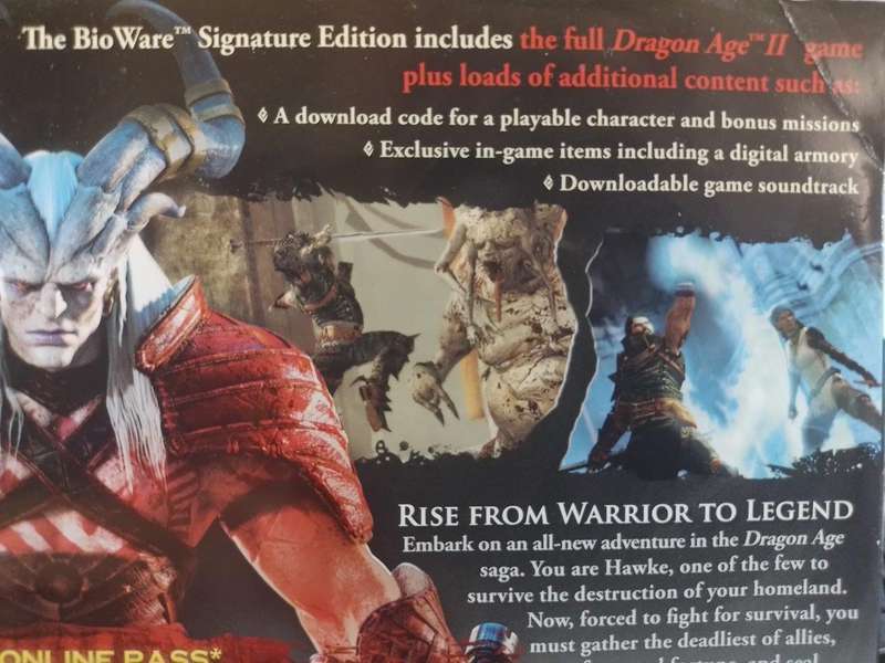 Xbox 360 - Dragon Age II Bioware Signature Edition