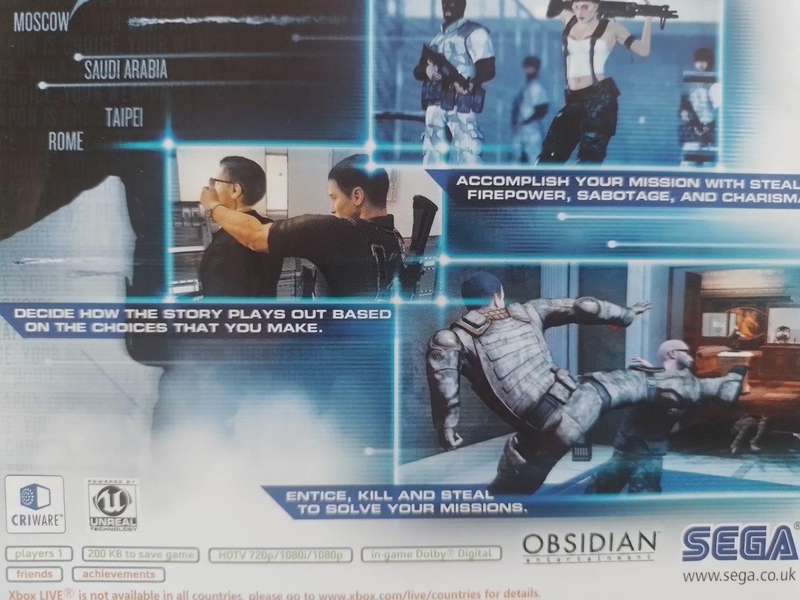 Xbox 360 - Alpha Protocol The Espionage RPG