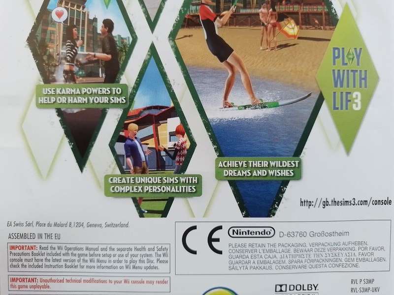 Wii - The Sims 3