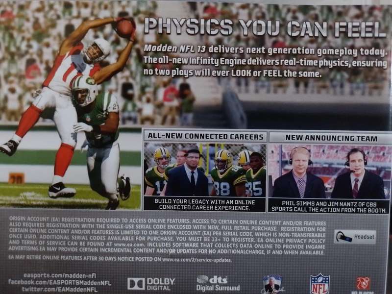 PS3 - Madden NFL 13