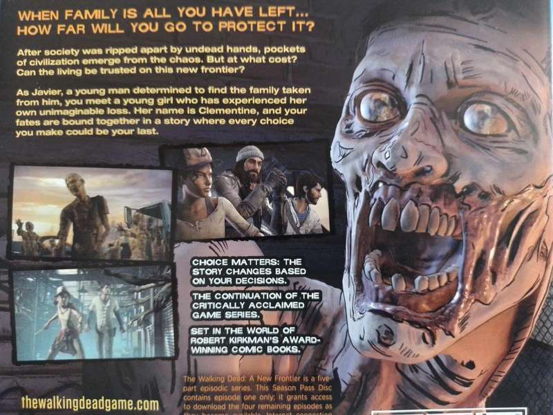 PS4 - The Walking Dead A New Frontier