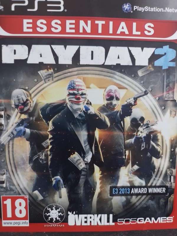 PS3 - Payday 2 - Essentials