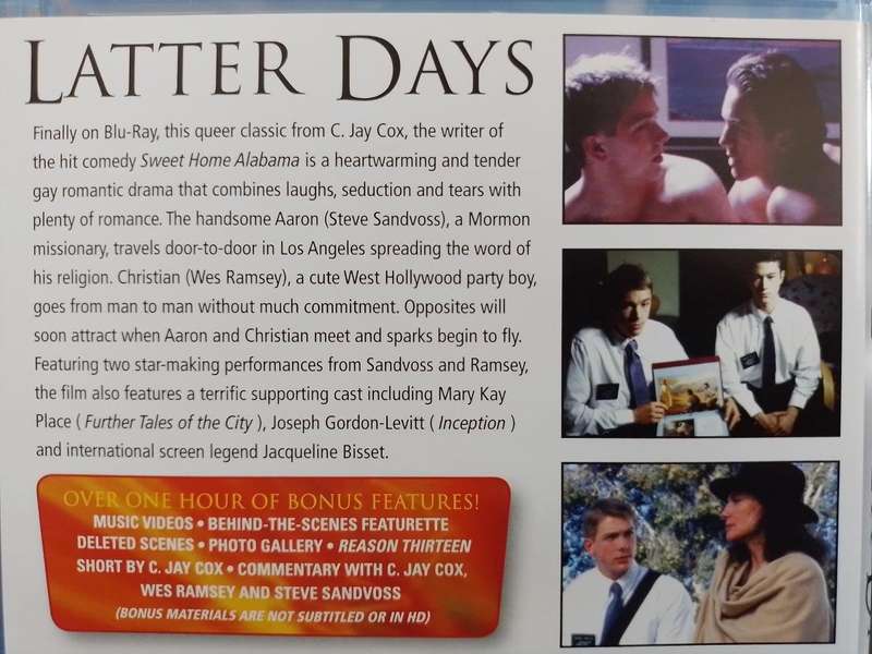 Blu-ray - Latter Days A Film By C.Jay Cox